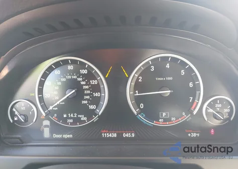 2015 BMW X5 xDrive35I из США, поврежденный, VIN 5UXKR0C55F0P13120